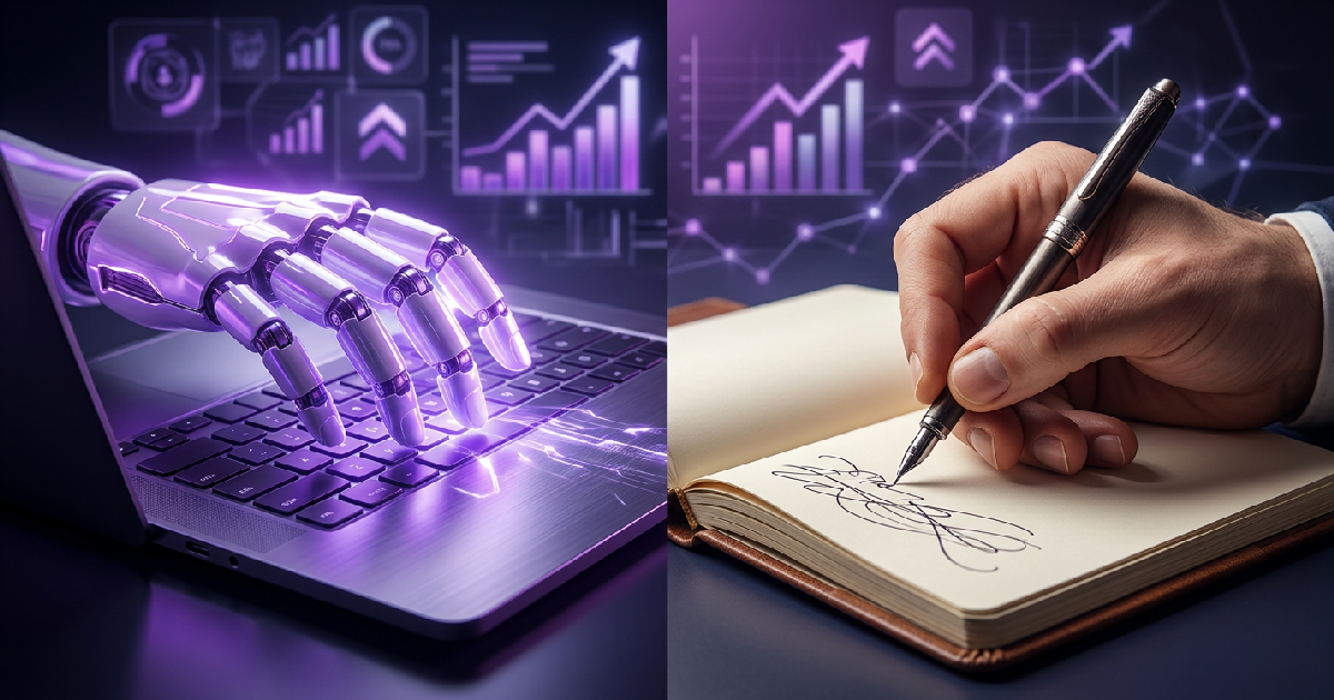 AI vs Penulis Manusia SEO: Mana yang Terbaik untuk Blog?